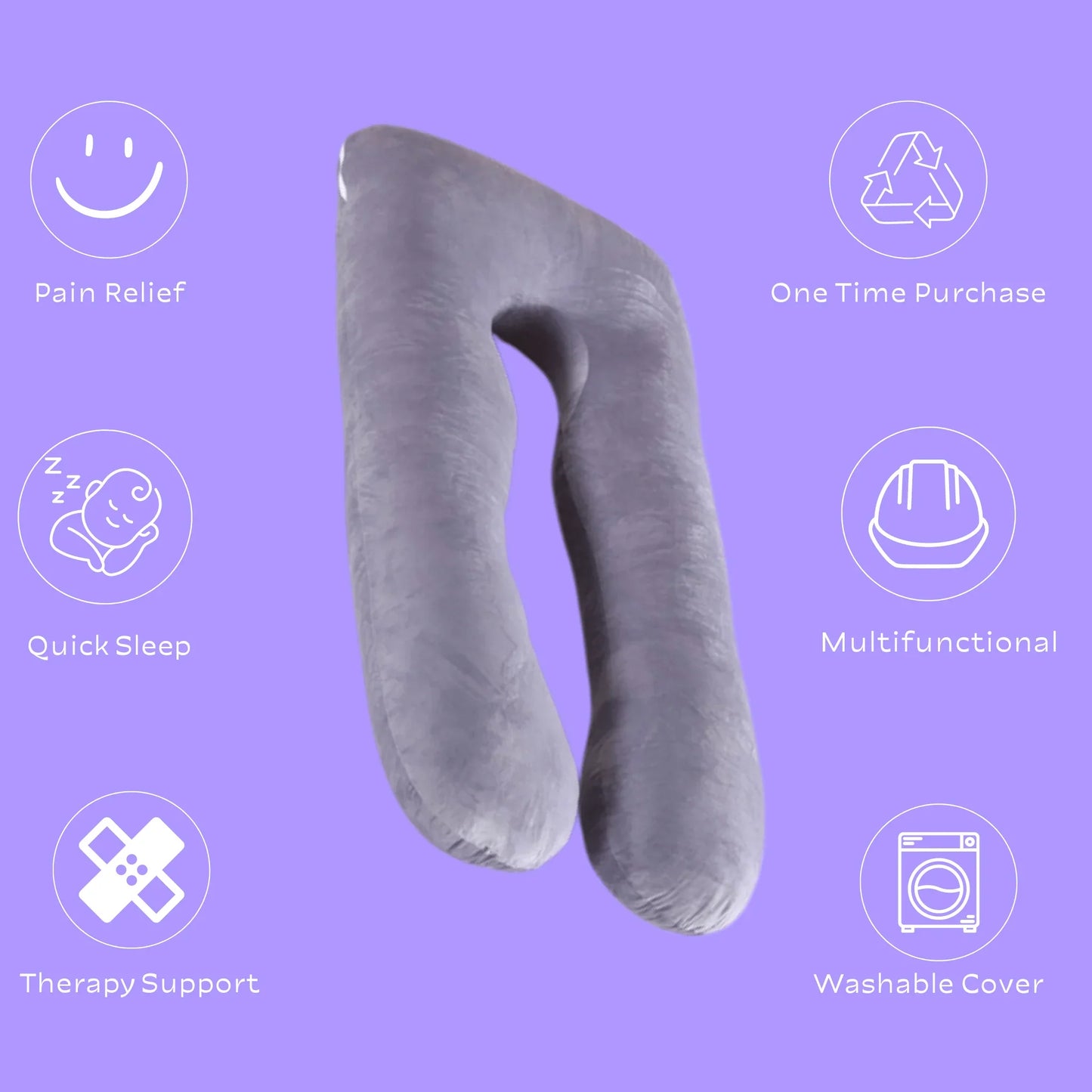 Ergonomic Sleep Therapy Pillow