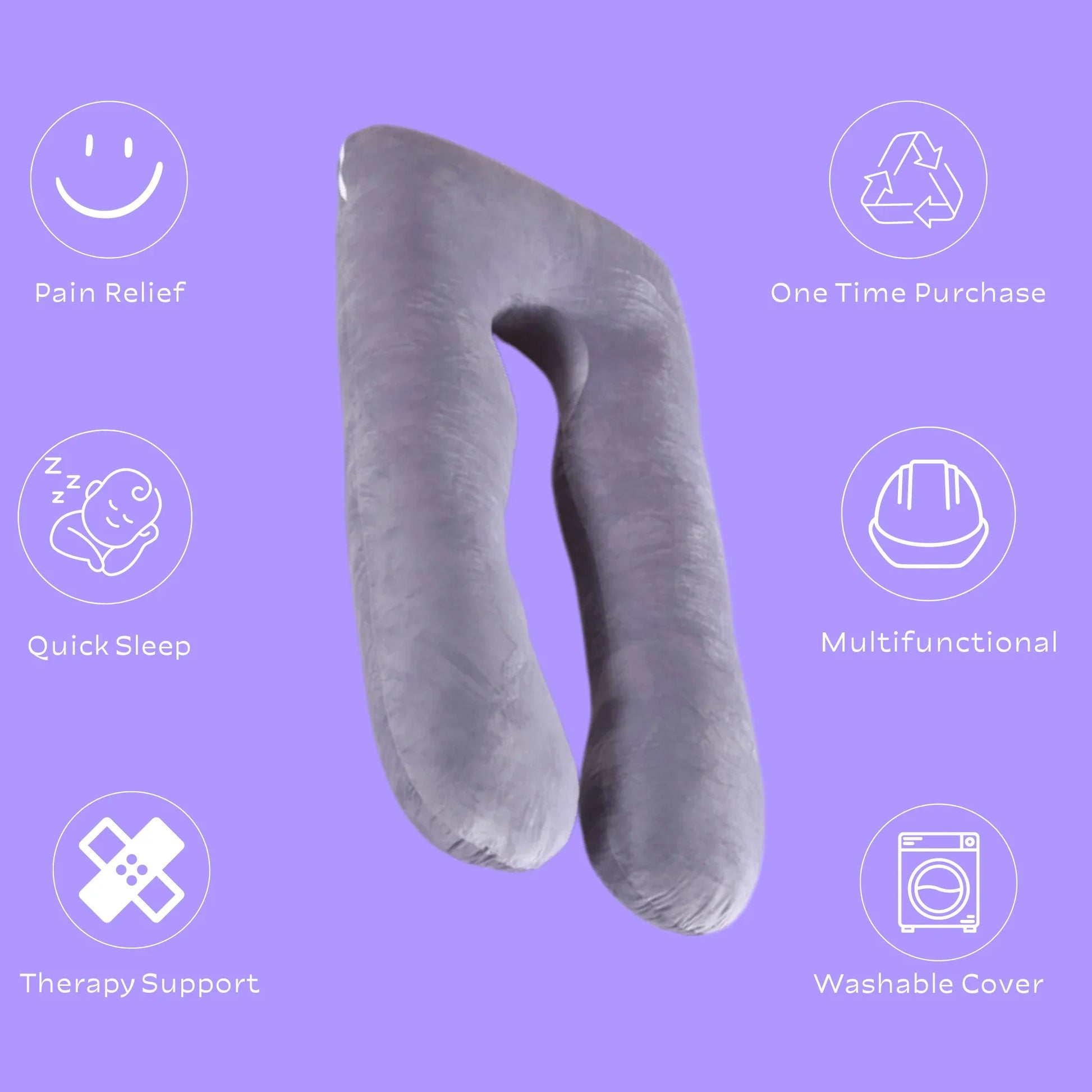 Ergonomic Sleep Therapy Pillow