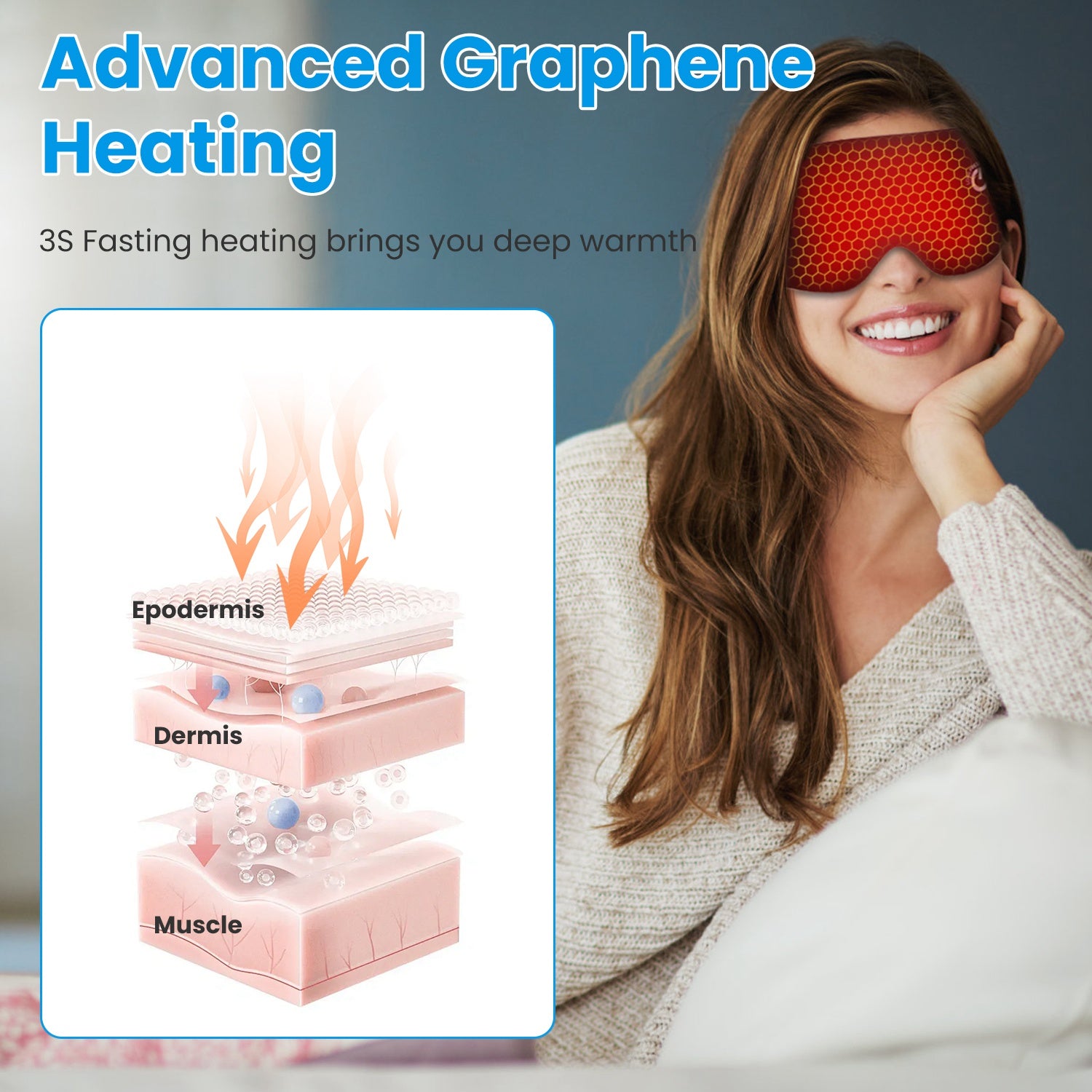 Cordless Heated Eye Mask